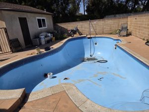 Pool resurfacing and surface repair project completed by 1WaterGuys