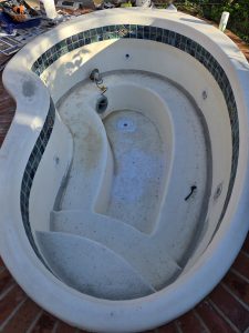 Spa refinishing and restoration work by 1WaterGuys