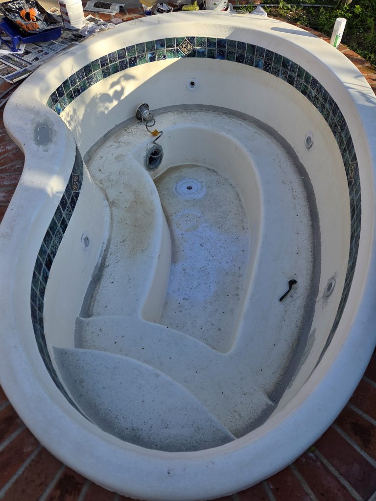 One Water Guys spa restoration project photo 3